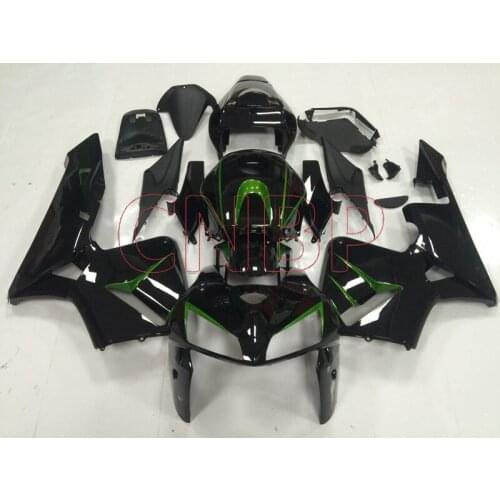 Full Body Kits CBR 600 RR 2005 - 2006 glossy Black Green Fairing for Honda CBR600RR 05 Fairings CBR 600 RR 05 no paint
