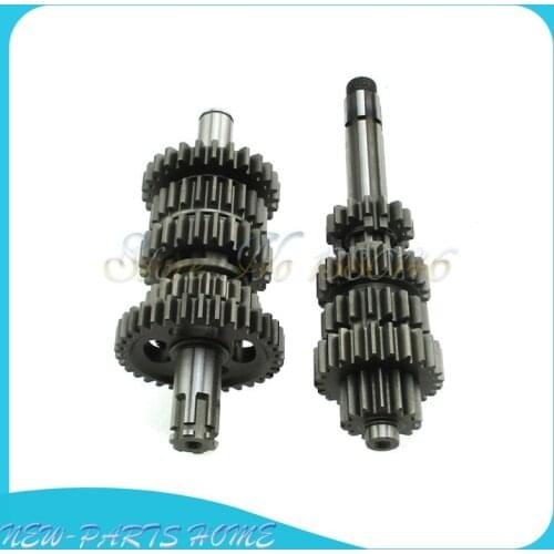 Gear Box Main Counter Shafts For Zongshen Z190 190cc Pit Dirt Bike the engine code No.: ZS1P62YML-2