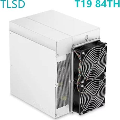TLSD Used Bitmain Antminer T19 84TH With SHA-256 Asic Miner