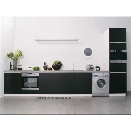 Melamine/mfc kitchen cabinets(LH-ME020)