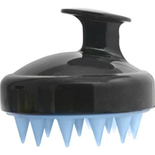 Mini Portable Silicone Hair Scalp Massage Comb Hair Brush Soft Silicone Comb Shampoo Brush Comb Head Massager Health Care