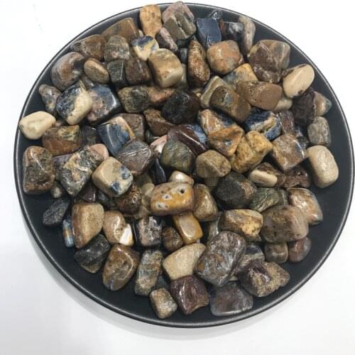 Natural Peter Stone Tumbled Stone Healing Reiki Crystal Chakra Gravel Natural Stone Mineral Health Decoration Furnishing article