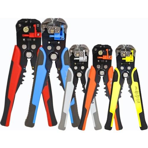 Crimper Pliers Cable Cutter Automatic Wire Stripper Multifunctional Stripping Pliers Tools Crimping Pliers 0.2-6.0mm2 Hand Tools