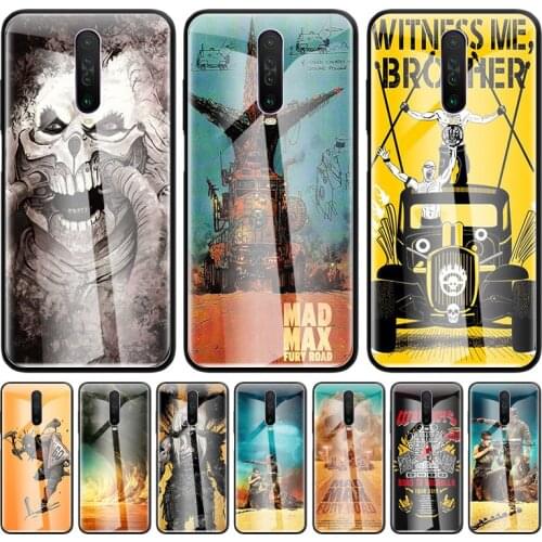 Mad Max Fury Road Glass Phone Case for Xiaomi Redmi Note 9S 8 Mi Poco X3 NFC 9 7 8T 10T 9T 10 Lite K40 Pro 5G 9C 11 Cover