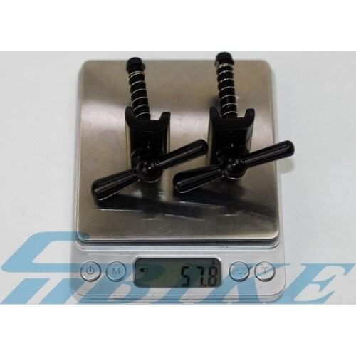 Ultralight CNC hinge clamps and hinge levers(limit nut) for Brompton