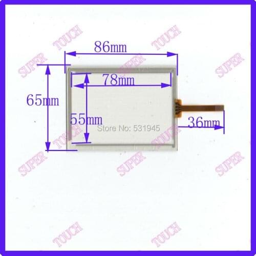 ZhiYuSun 86*65mm Touchscreen for MP3 MP4 MP5 GPS display this is compatible