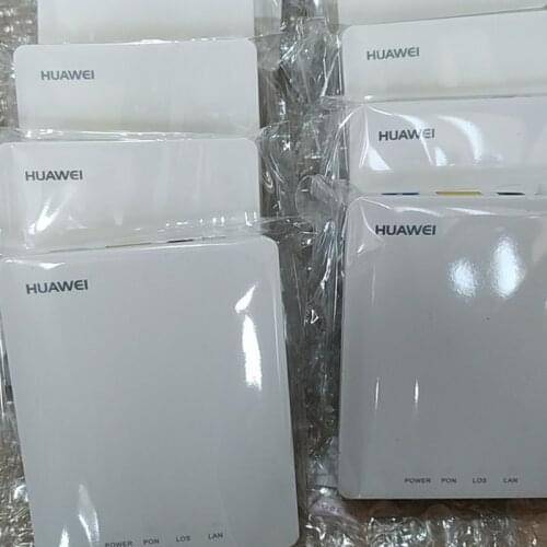 10pcs Used HW GPON HG8310M ONU Modem EPON HG8010H XPON ONT Router FTTH 1 GE LAN English Firmware Second Hand