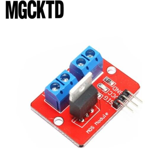 10pcs/lot TOP MOSFET Button IRF520 MOSFET Driver Module for ARM Raspberry pi