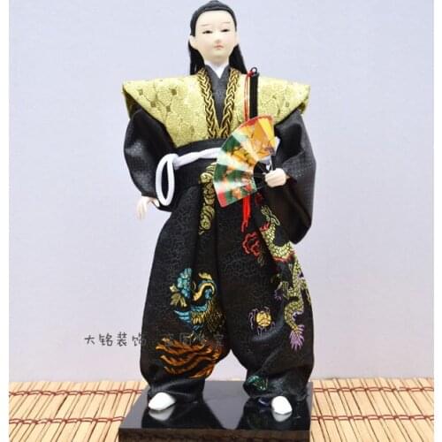 Decoration Arts crafts girl gifts get married Samurai Japanese humanoid Doll Restaurant supplies jewelry ornaments Hom
