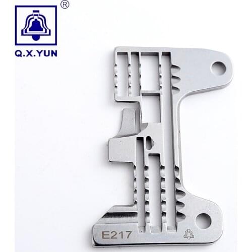 Q X YUN Sewing Machine Parts Needle Plate E217 For SIRUBA 757K-516M2 Good quality