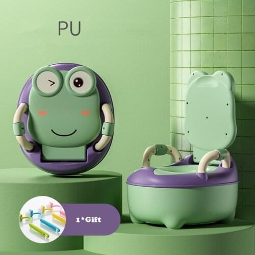 Baby Toilet Large Cartoons Frog Portable Travel Baby Potty Child Pot Training Girls Boy Potty Kids Toilet Seat Childrens Toilet
