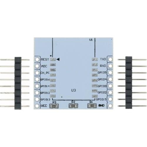 Upgrade Update ESP8266 serial WIFI module adapter plate Applies to ESP-07, ESP-08, ESP-12E,ESP12F A64