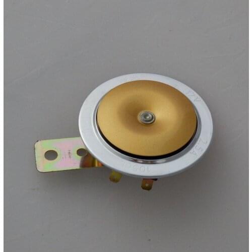 Good quality 2016 Free shipping HaoGuang motorcycle horn90MM yellowCold rolled Chrome plated iron and horn ring 12V 1.5A corner