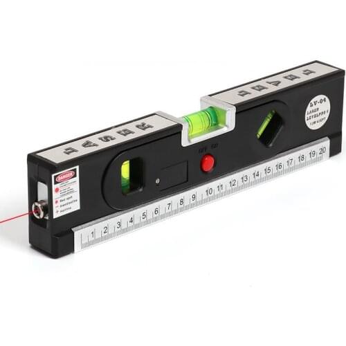 Laser Level Meter Infrared Liner Laser 2-Line Horizontal Line One-Point Level Meter Decoration Four-In-One Level