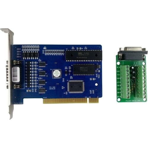 CNC Router Engraving Milling Machine3 Axis NC Studio PCI Motion Ncstudio Control Card Set