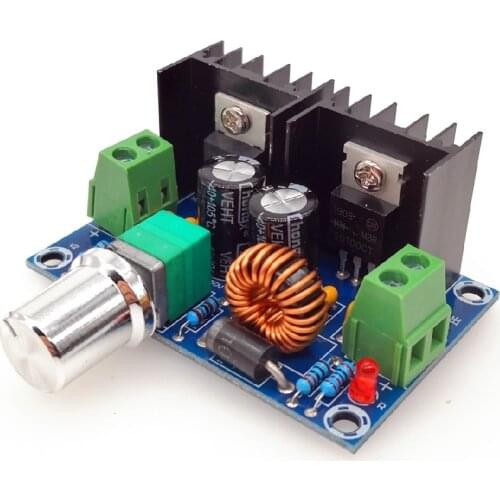 Max 8A 200W DC-DC Step Down Buck Converter Power Supply XL4016 PWM Adjustable 4-40V To 1.25-36V Step-Down Board XH-M401 004