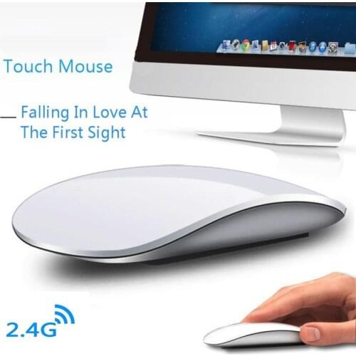 Wireless 2.4G Arc Touch Computer Mouse For Apple Macbook Ergonomic Ultra Thin Optical USB Mause 3D Slim Magic PC Mice for Laptop