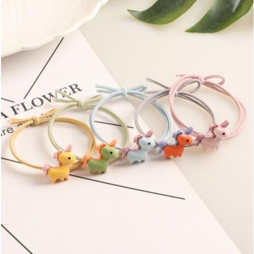 Horse hair band Elastic Hair Bands For Girls Handmade Creative Scrunchy Kids Hair Accessories For Women