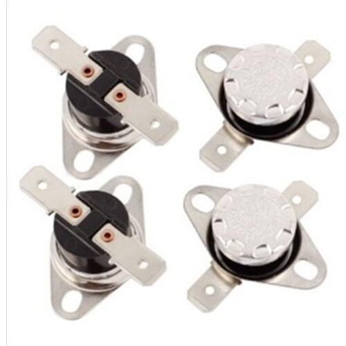 4 PCS KSD301 110C 230F NC Thermostat Temperature Thermal Control Switch Normal Close