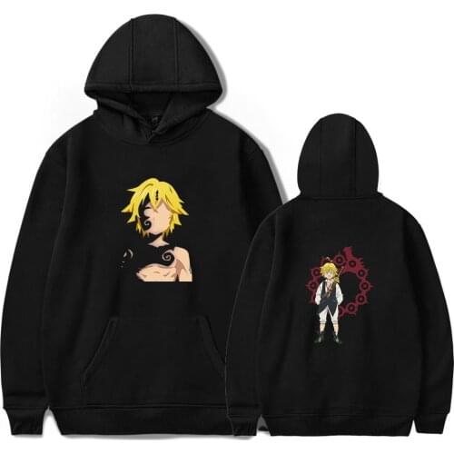 Nanatsu No Taizai Hoodies Sweatshirt Harajuku Fashion Meliodas Hoodies Men Women Hoodie Anime The Seven Deadly Sins Sweatshirt