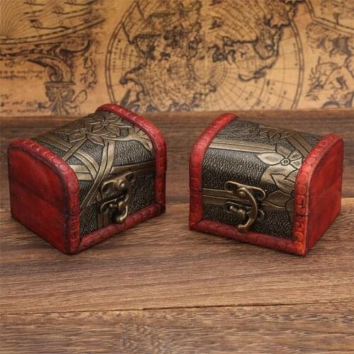 Vintage Accessory Box for Jewelry Pocket Watch Gift Storage Boxes