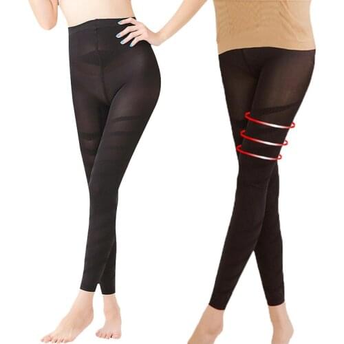 Japan Ankle-length Pantyhose Compression Stockings Slimming Leg Shaping Calf Burn Fat Tights Prevent Varicose Sock Sleeping Pant