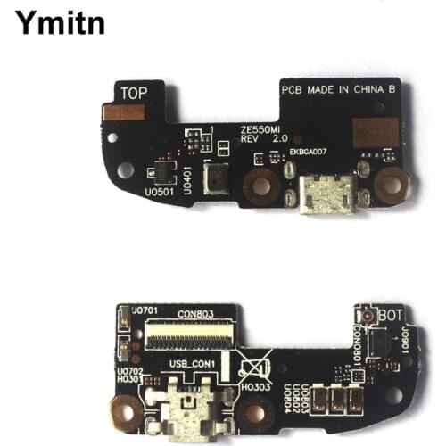 Ymitn Micro USB Charging Charger Dock Port Flex Cable For Asus Zenfone 2 ZE550ML ZE551ML Z00ADB Connector Plug Board