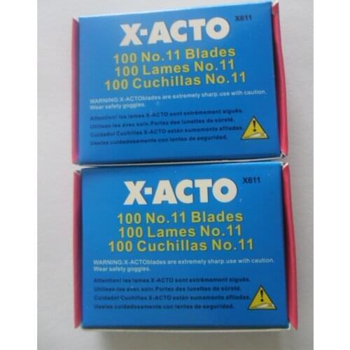 2000pcs/set replacement hobby knife blades SK-5 X-BLADE (X-acto #11 style blades)