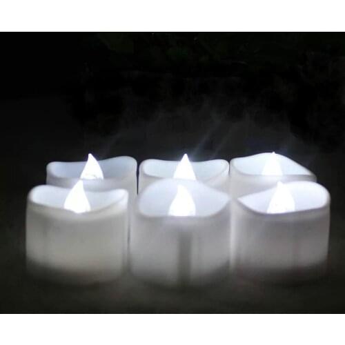 240pcs Battery operated LED Candle tealight Flameless Flicker wavy Tea Light W/Timer(6 hr On/18 hrs Off) Wedding Christmas Decor