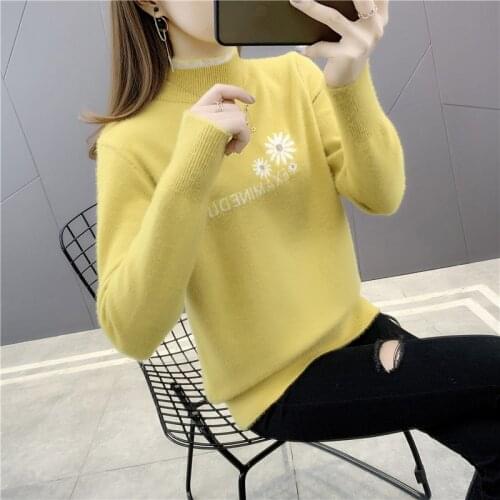 38928 the Daisy gold ermine half a turtleneck 35