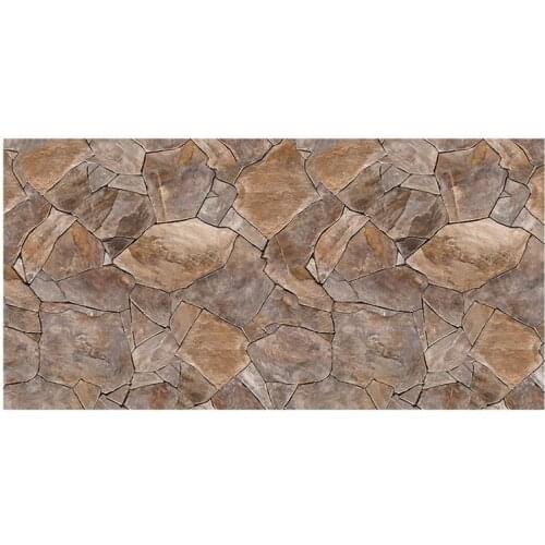 Retro 3D Self-Adhesive Brick Wall Stickers Removable Waterproof Non-Slip Wallpaper Living Room Bedroom Home Decoration