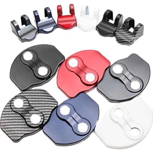 6 Pcs Door Lock Cover Protector For Tesla Model 3 Latches Door Stopper Covers Car Styling Interior Accessories