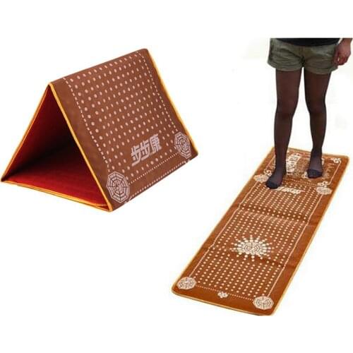 Foot acupuncture point massage pad to promote blood circulation, imitation pebbles, foot fitness tool, foot massager