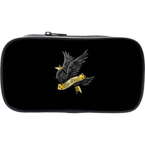 Lil Peep Pencil Case Student Large-capacity Pencil Case Girl Cosmetic Bag Mochila Kids Back To School Gifts School Supplies