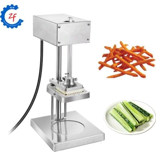 Stainless steel electric french fries cutting making machine fruit and vegetable cutter machine price