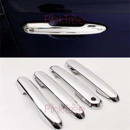 For Toyota RAV4 2019 XA50 Chrome Door Handle Cover Car Tuning Accessory Styling