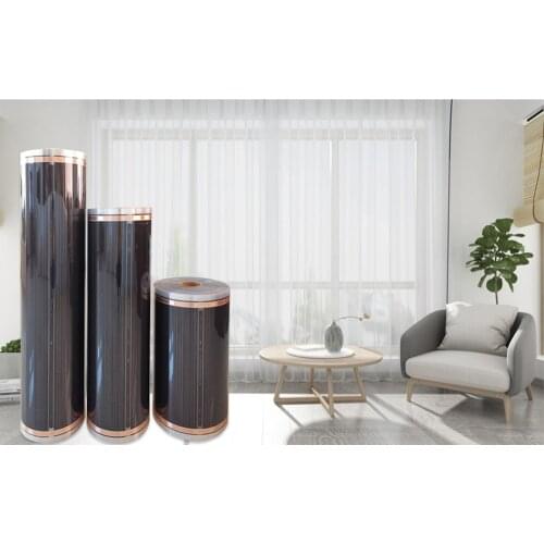 Far Infrared Floor and Wall Heating Film With Accessories Home Warming Mat AC220V 200W/M Warming Heating Foil Mat Made In Korea