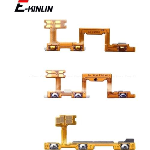 Switch Power ON OFF Key Mute Silent Volume Button Ribbon Flex Cable For HuaWei P40 Lite E 5G P30 Pro Replacement Parts