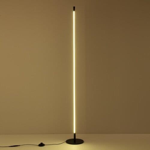 Nordic LED Floor Lamp Remote Control Dimming Floor Lamp for Living Room Bedroom Sofa Standing Lamp Indoor Lighting Light Fixture