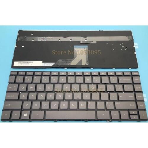NEW English keyboard For HP Spectre 13-ae012dx 13-ae013dx 13-ae014dx English Keyboard Brown Backlit