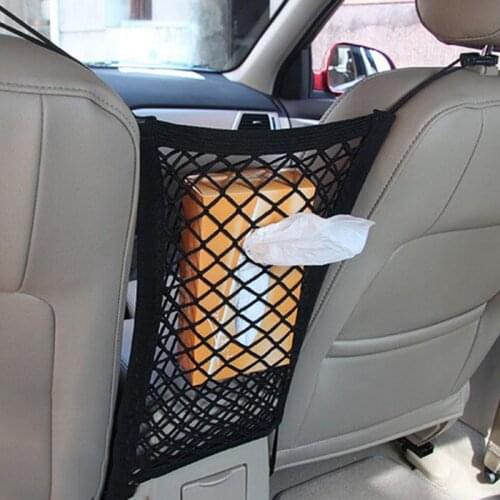 Car Organizer Seat Back Storage Bag Net Bag For Lada Granta Vaz Kalina Priora Niva Samara 2 2110 Largus 2109 2106 4x4 2114 2112