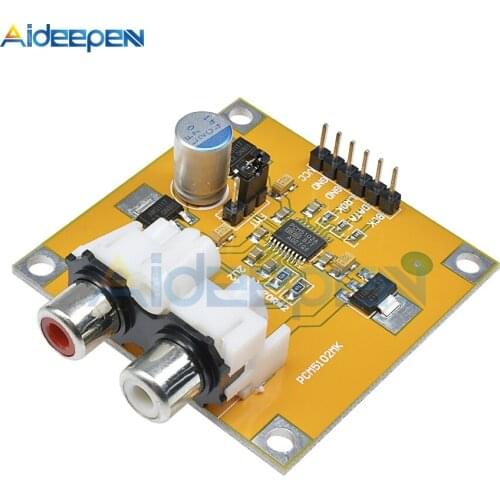 PCM5102 DAC Decoder I2S Player Assembled Board 32Bit 384K Beyond ES9023 PCM1794 For Raspberry Pi DC 5V-10V