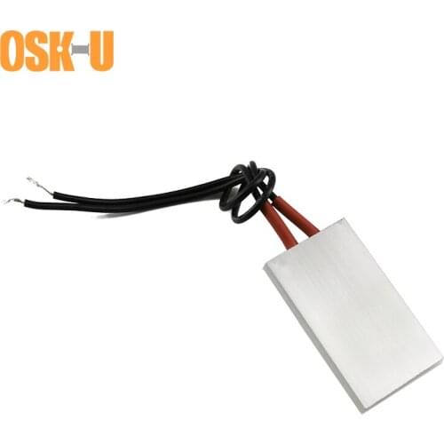 2PCS 220V PTC Heater Plate 50x28.5x5mm Thermostatic PTC Heating Element 170/200/230/270C Heater Element for Yogurt Machine