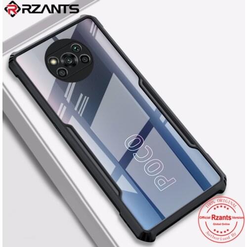 Rzants For Xiaomi Poco X3 Pro POCO X3 NFC Hard Soft Casing Soft Case Phone Casing Back Clear Hard Cover Phone Shell