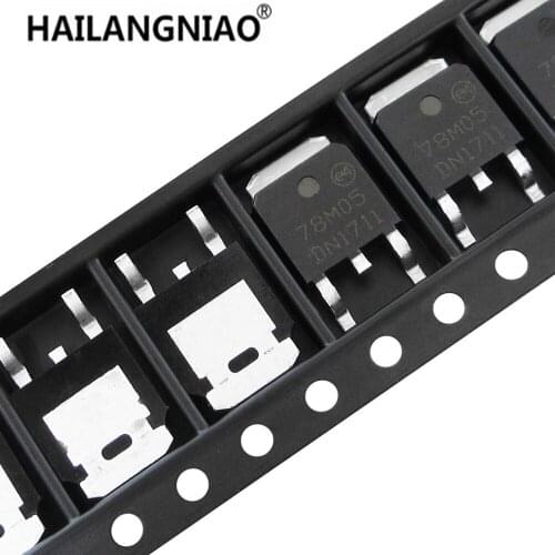 100PCS L78M05CDT L78M05 TO-252-3 78M05
