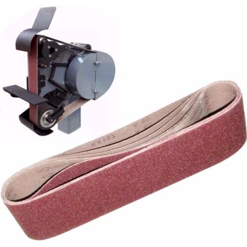 4Pcs Power Dremel Accessories 100x915mm Abrasive Sanding Grit 40 60 80 120 Aluminium Oxide Sanding Belts