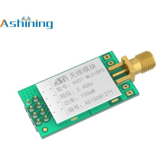 PA LNA 2.4GHz 2km AS01-ML01DP5 iot SPI nRF24L01P rf transceiver module Transmitter Receiver Wireless rf Module