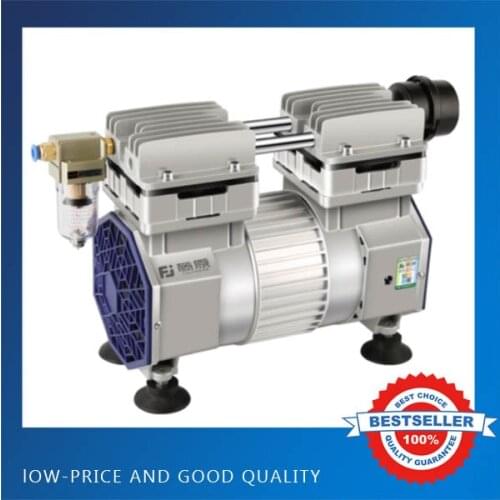 Electric Non oil Air Vaccum Pump 90L/min School Laboratory Air Conditioning Pump Without Filter