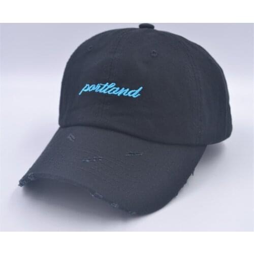 Retro Letter Embroidery Cotton Baseball Cap Adjustable Snapback Cap for Men and Women 249