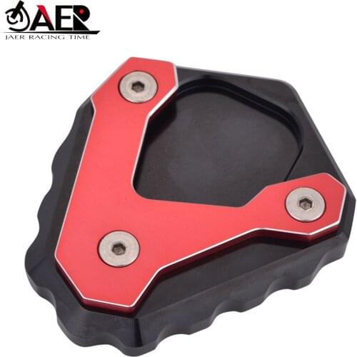 JAER For BMW G310 GS G 310 GS G310GS 2017-2018 Motorbike CNC Side Stand Enlarge Kickstand Extension Plate Pad Enlarger